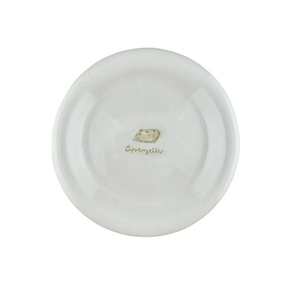 Williams Sonoma Marketplace Cheeses Appetizer Plates Set of 2